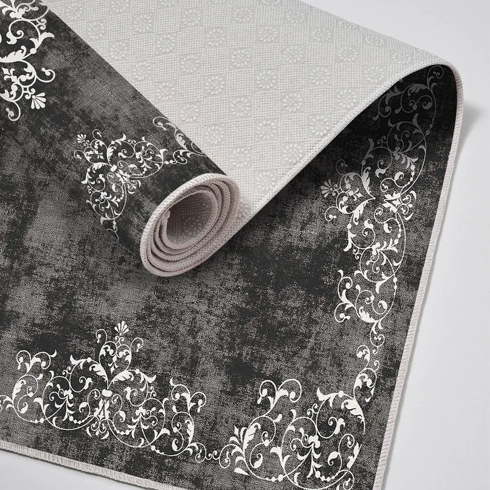 Covorașe de baie gri 2 buc. 60x100 cm – Foutastic