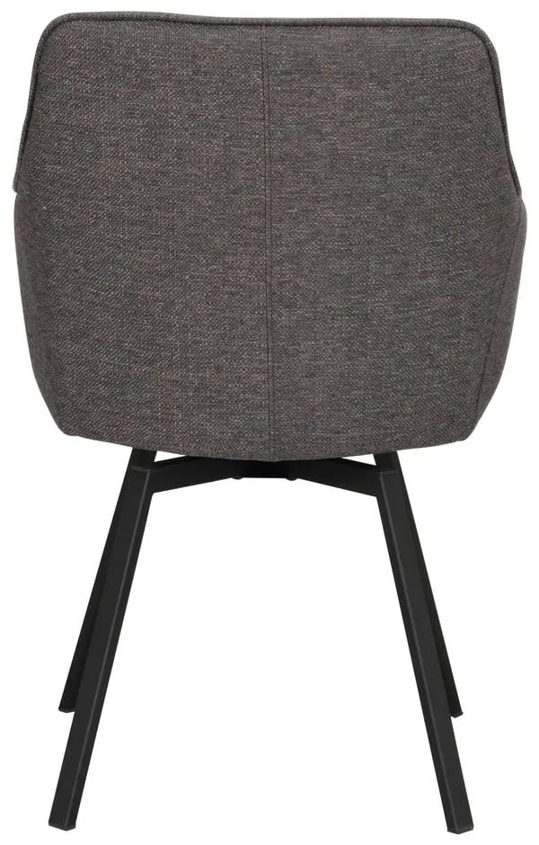 Set de scaune de sufragerie gri 2 buc. tapițat Alison – Rowico