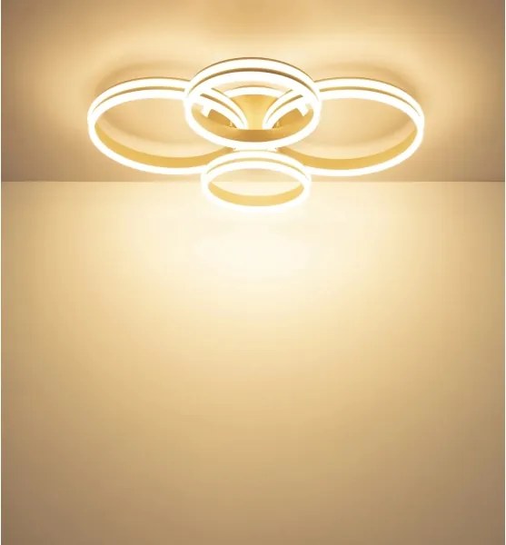 Globo 67260-90SA - Plafonier LED dimabil RUBIO LED/92W/230V 3000K 68x84,5 cm