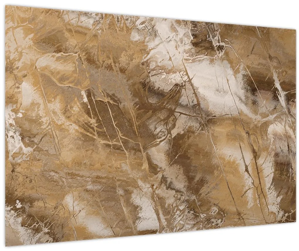 Tablou - Abstract maro (90x60 cm)