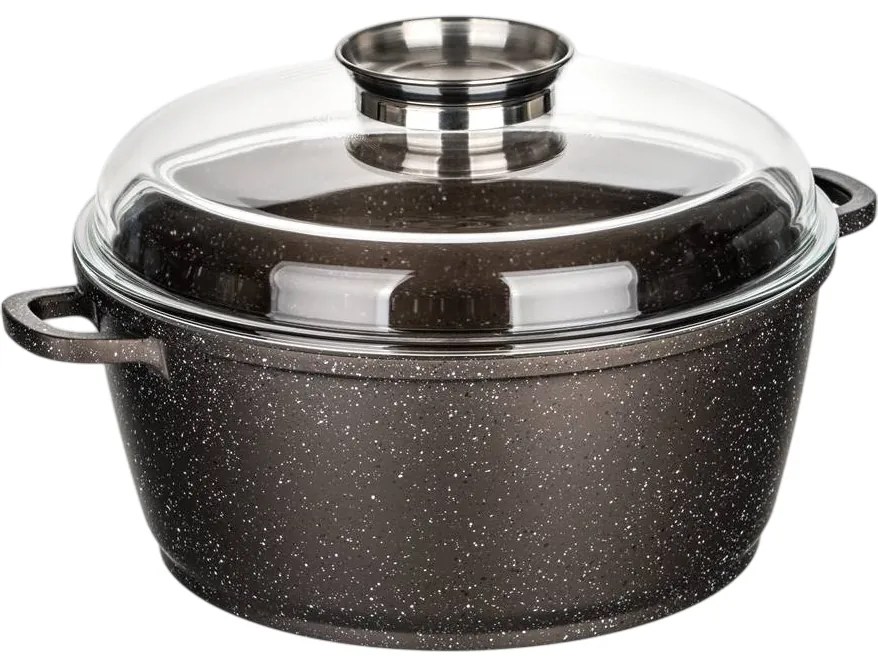 Banquet Casserole cu capac aromat Premium DarkBrown 6,5 l