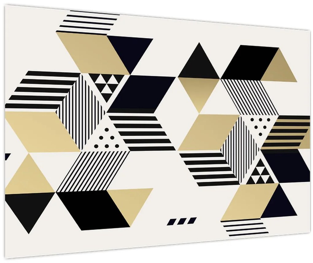 Tablou - Forme geometrice N⁰1 (90x60 cm)