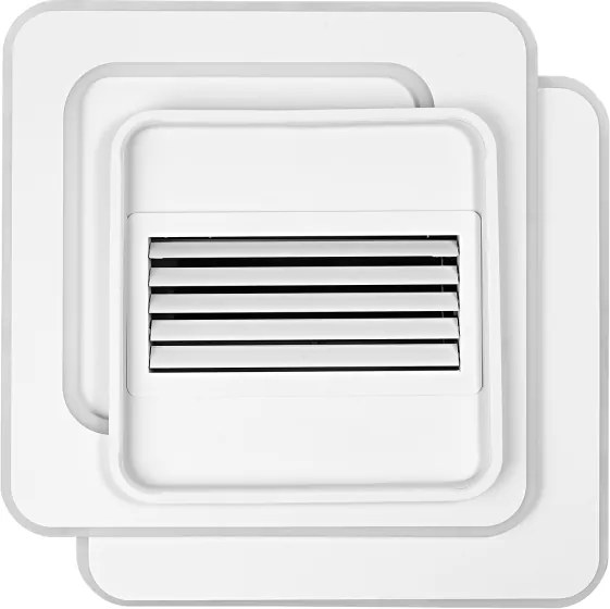 Osram - Plafonieră LED reglabilă cu ventilator, 55W/230V, alb + telecomandă