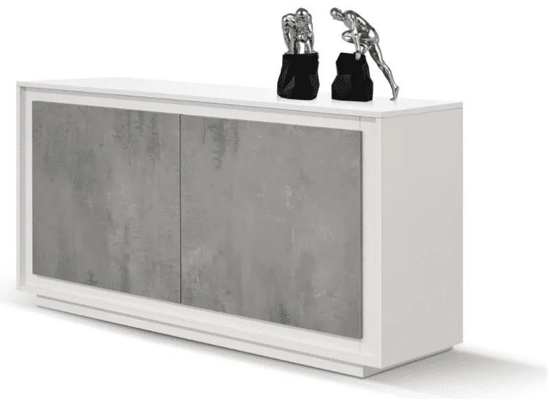COMODA INDUSTRY - LEMN RUSTIC - 140 cm / 50 cm / H 80 cm