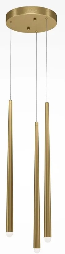 Lustra LED cu 3 pendule stil minimalist modern Cascade alama