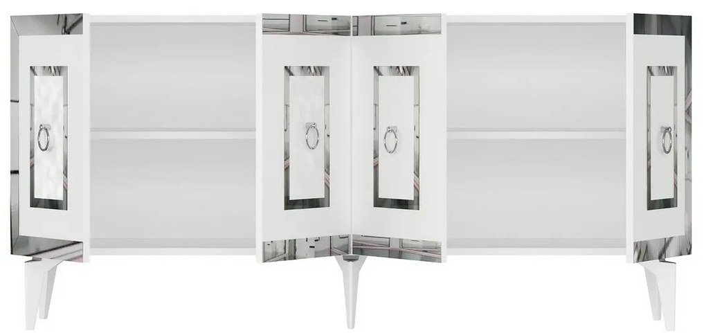 Dulap Karya White and Silver