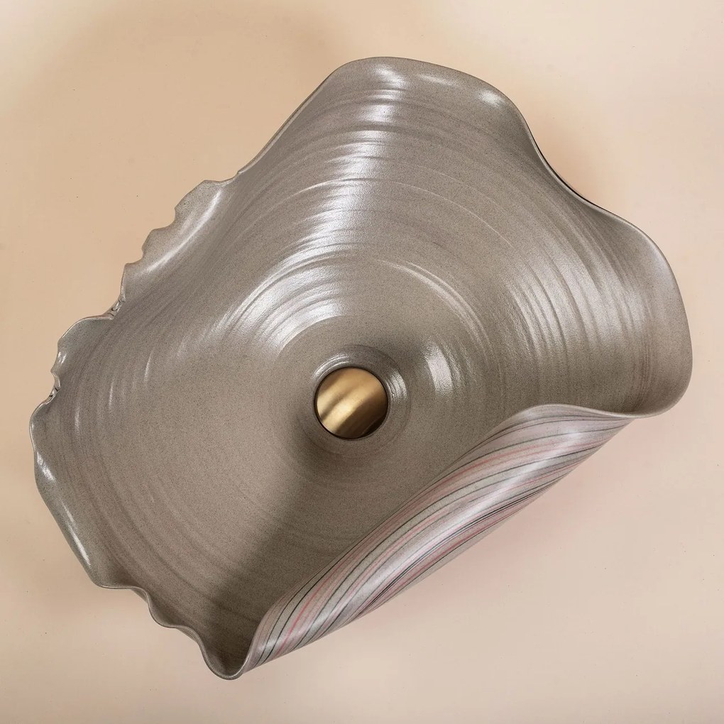 Lavoar ceramic pentru blat REA HM-17 Handmade ART