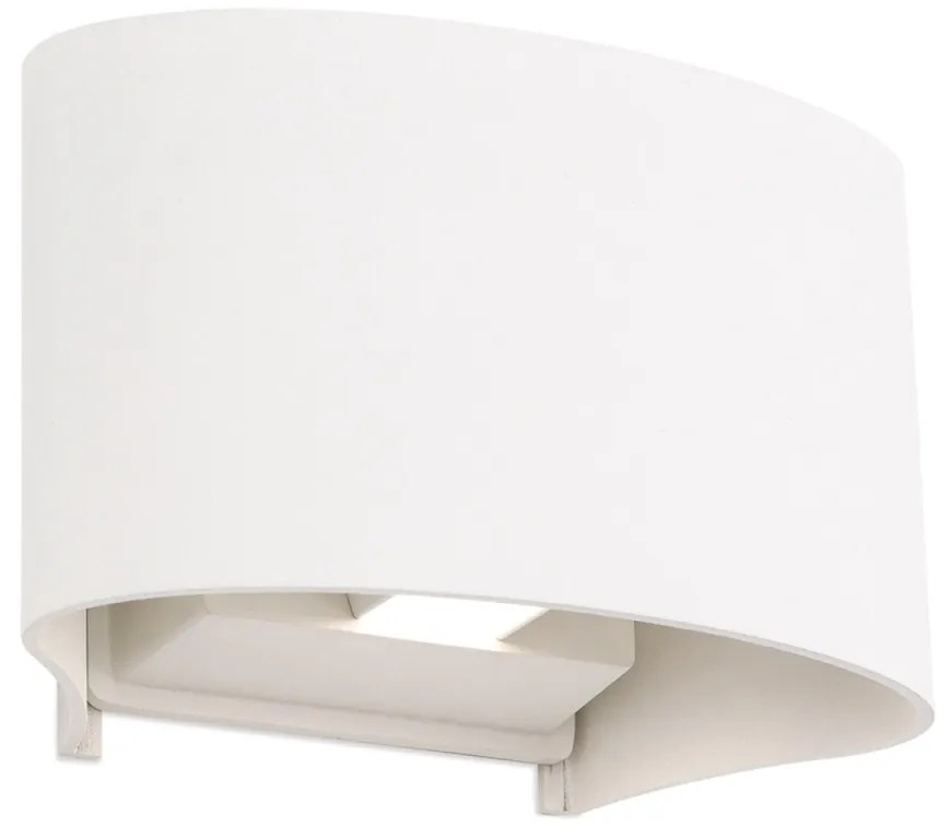 Aplica LED de exterior design modern ambiental IP54 GRETA alba