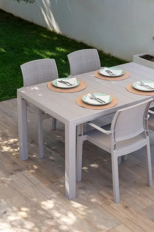 DAVIDE masă din plastic , gri