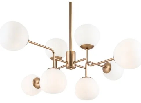 Lustră pe tijă Maytoni MOD221-PL-08-G ERICH 8xE14/40W/230V cupru