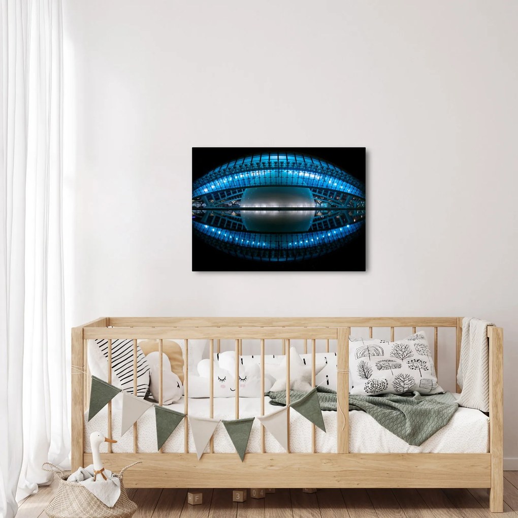 Tablou cu stadion de fotbal (70x50 cm)