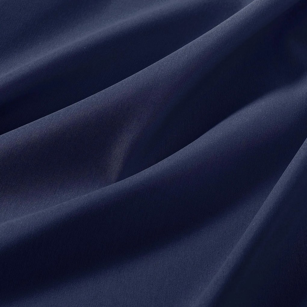 Goldea napron de masă loneta - albastru-indigo 50x120 cm