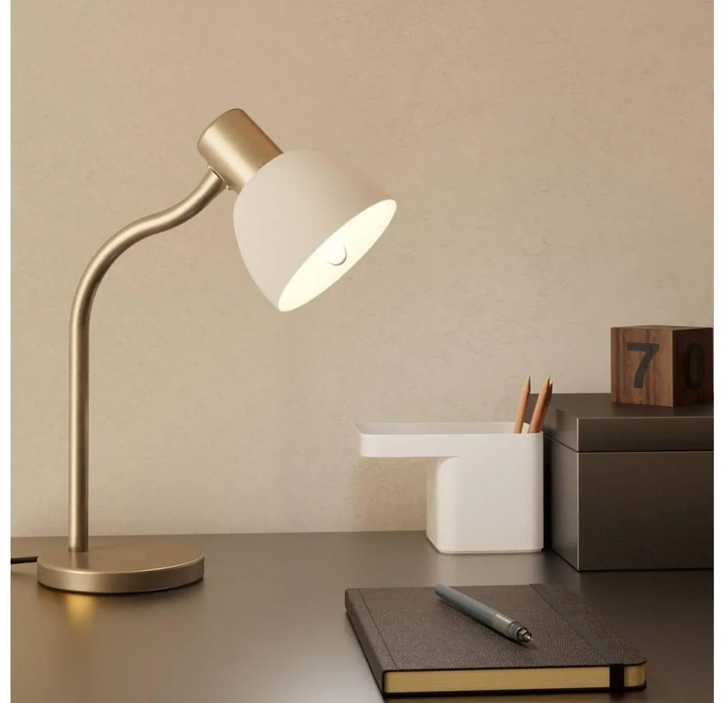 Lampă de masă Eglo 901061 MACERE 1xE14/25W/230V crom mat