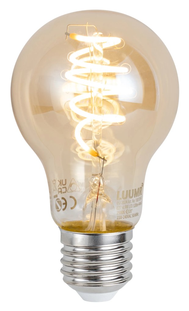 Bec inteligent E27 LED reglabil A60 4.9W 320 lm 2500K Zigbee