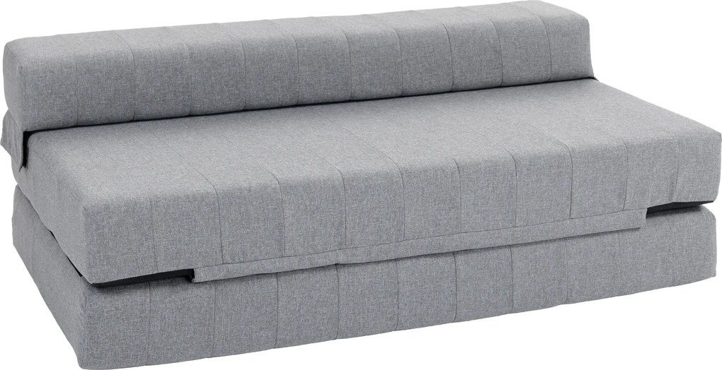 HOMCOM Fotoliu pliabil cu funcție de pat, pat pentru oaspeți, pliabil, până la 250 kg, 138x80x50 cm, Gri | Aosom Romania