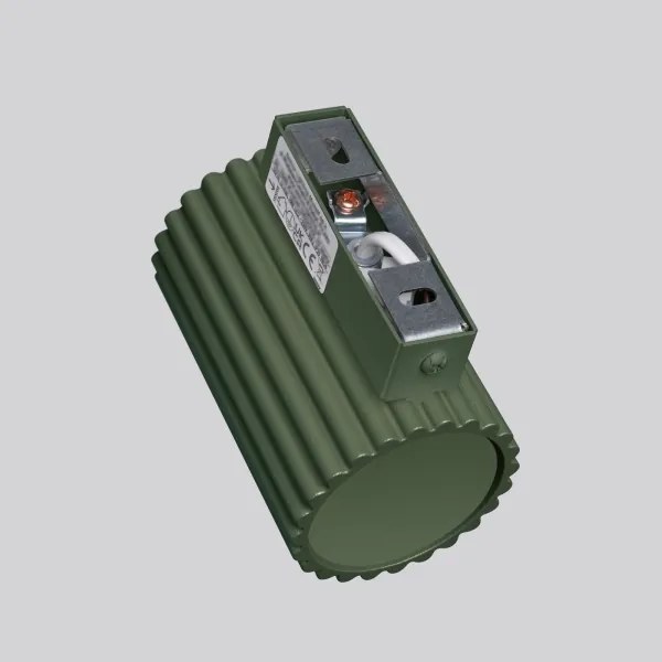 Aplică Sollux SL.1656 KARBON 1xGU10/10W/230V verde