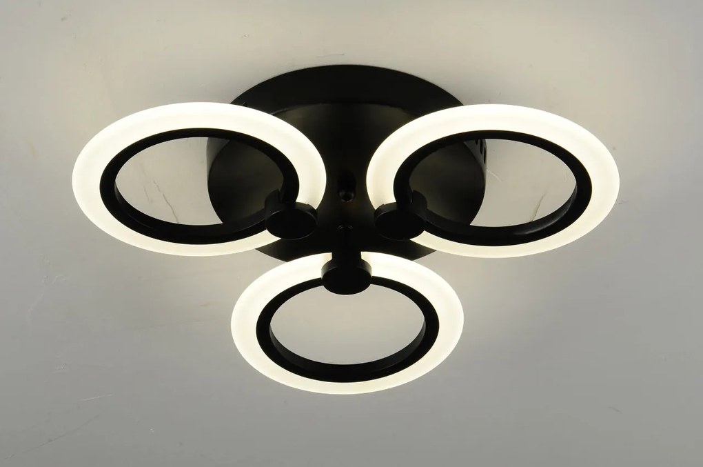 Lustra LED Cu Telecomanda, Elit's Esn K65-3r,48w
