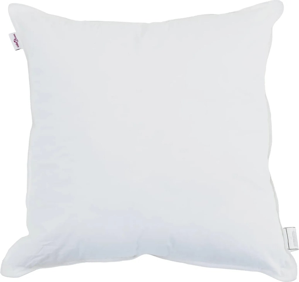 vidaXL Pernă cu pernă 2 pcs Alb 40 x 40 cm Bumbac