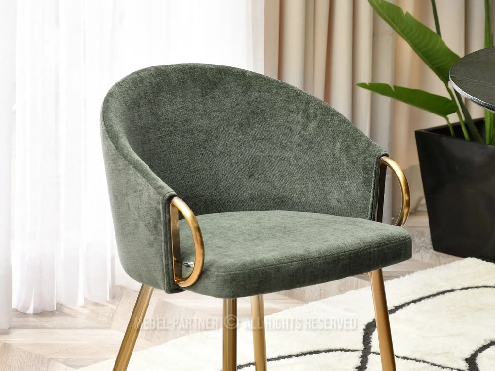 Scaun Carma K (verde + auriu). Promo -24%. 1111005