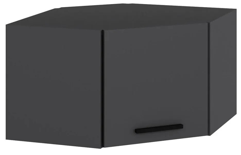 Raft de perete, de colț Bubose 5 (antracit) . Promo -25%. 1095731
