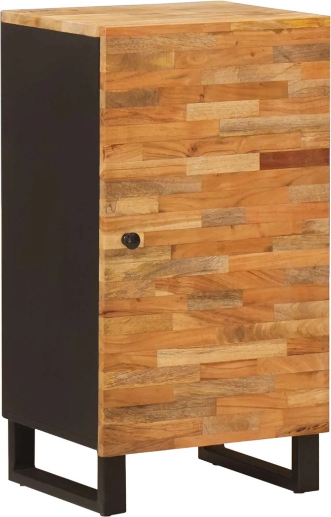 vidaXL Dulap lateral cu ușă Maro 40 x 33 x 75 cm Lemn de mango solid