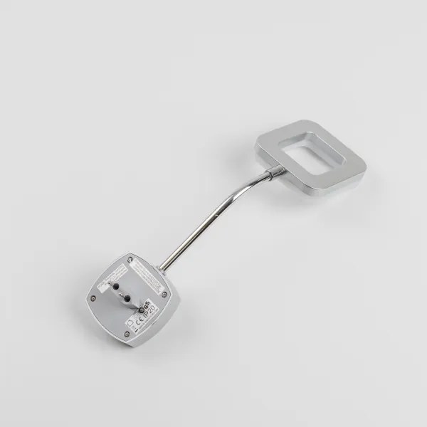 Lampă de perete cu priză LED/3,2W/230V crom mat