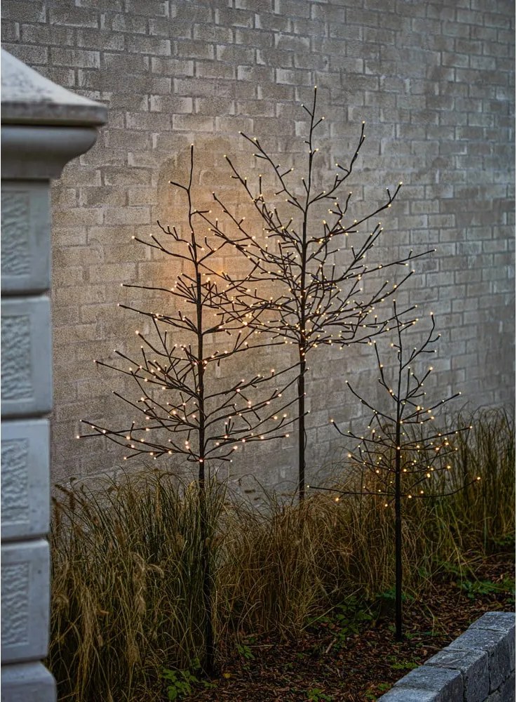 Decorațiune luminoasă maro închis ø 40 cm pentru exterior Noah – Sirius