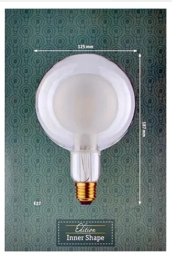Bec LED SHAPE G125 E27/4W/230V 2700K - Paulmann 28764