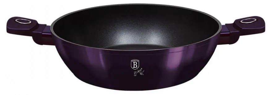 Cratita joasa cu capac Purple Eclipse Collection BerlingerHaus BH 6632