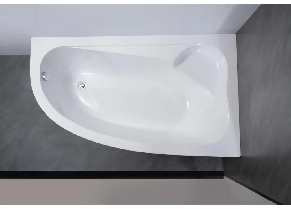 noa様 Nizza || Căzi de baie pe colț asimetrice R 160x100 | BIANO