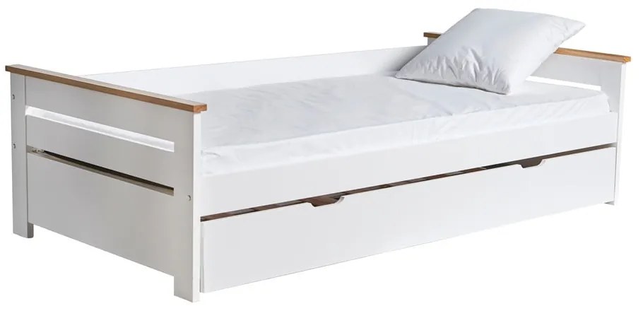 Pat extensibil Marckeric Lola, 90 x 190 cm, alb