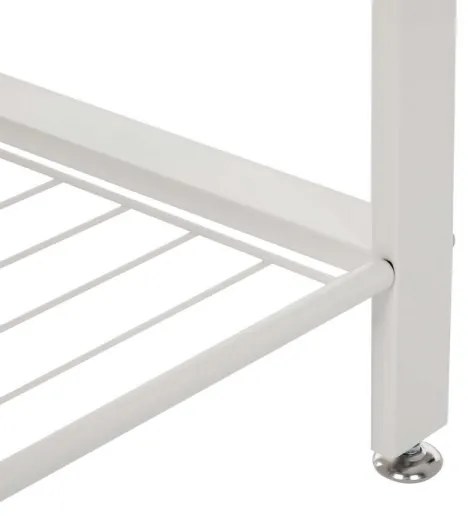 Cuier de podea NAVOR, maro/alb