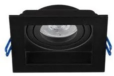Spot incastrabil directionabil GU10 EIRIAM, negru