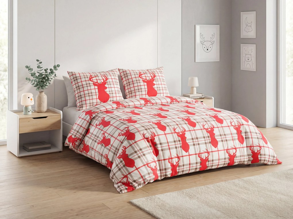 Lenjerie de pat din bumbac Renforce KITZBUHL modelata Dimensiune lenjerie de pat: 80 x 80 cm | 135 x 200 cm