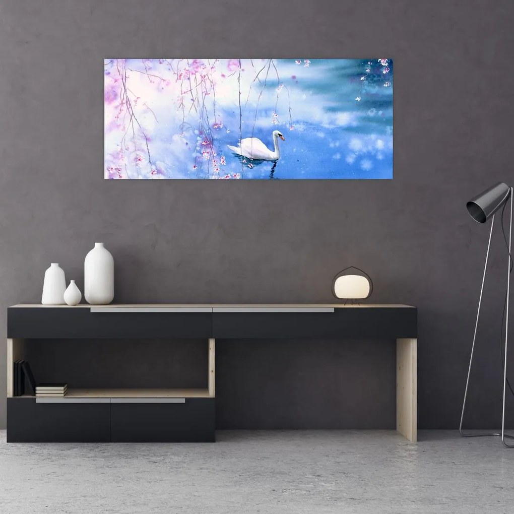 Tablou - Lacul magic (120x50 cm)