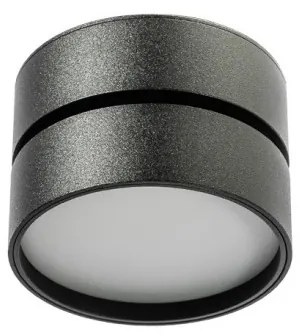 Spot LED aplicat directionabil de tavan/plafon MONA 18W 3000K negru