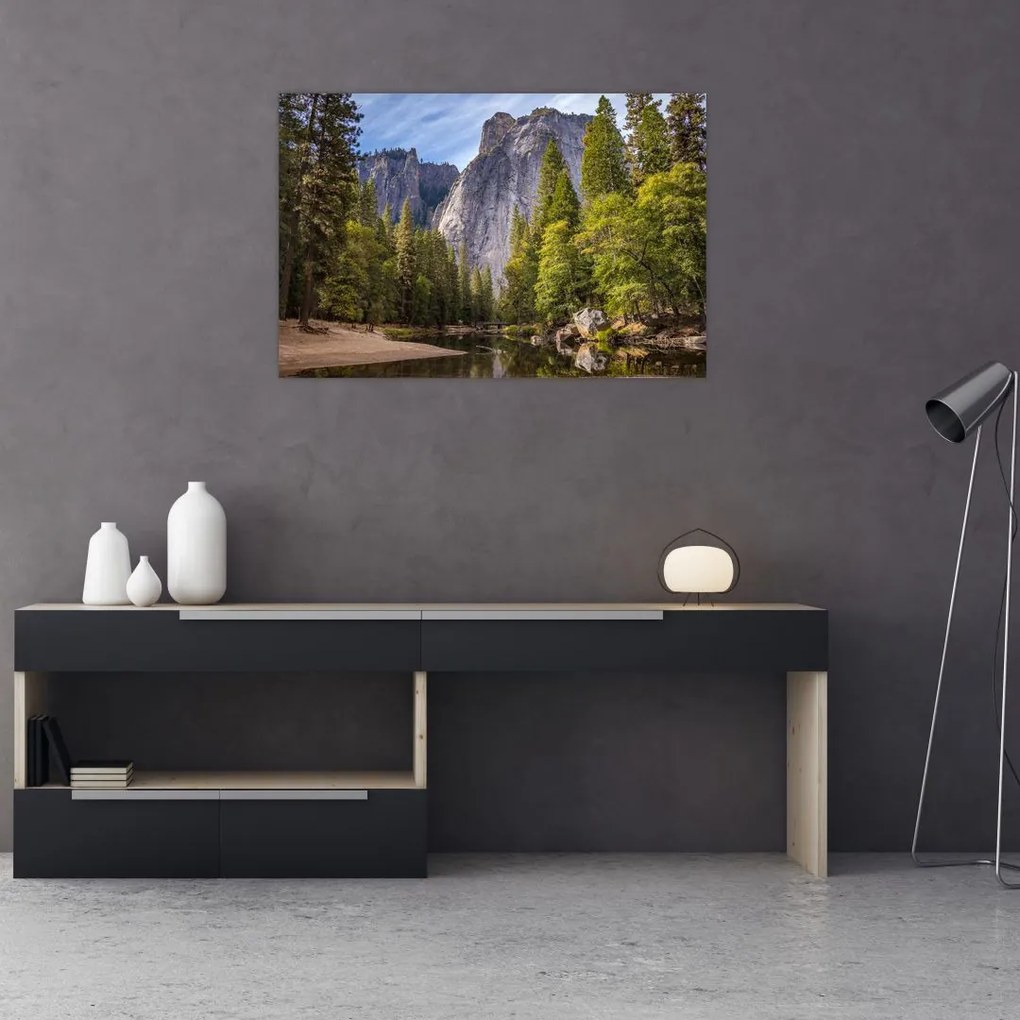 Tablou - Sub Piatra Yosemite (90x60 cm)
