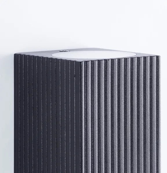 Aplică de exterior Brilliant JELANI 2xGU10/10W/230V IP44 negru