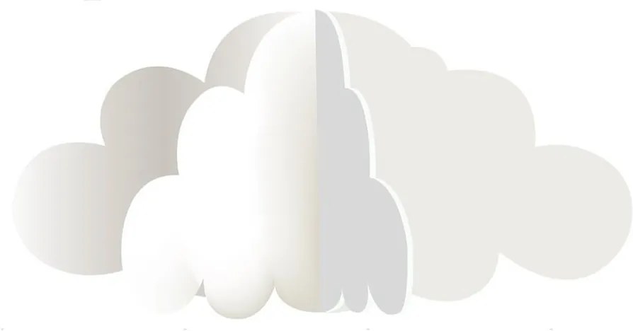 Autocolant pentru perete Dekornik 3 Clouds