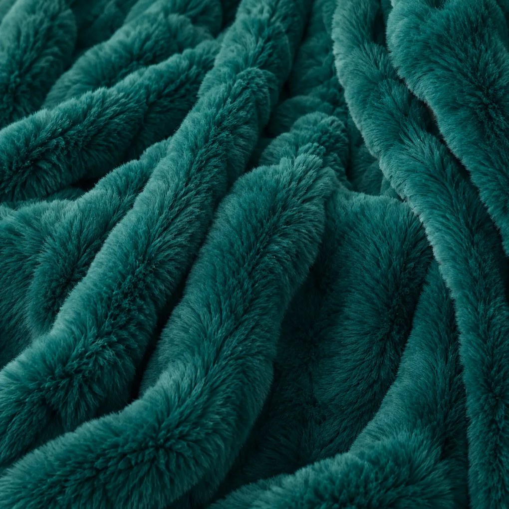 Pătură blană ecologică tip Chinchilla, 200x230 cm, CMI03