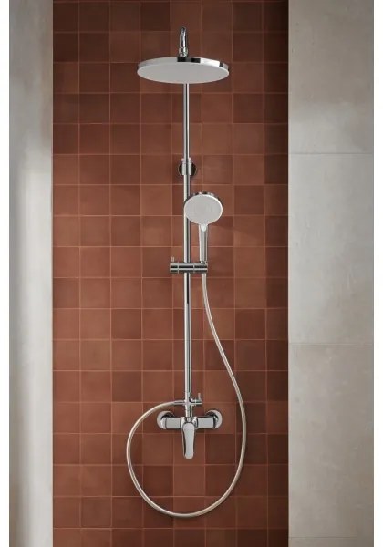 Set duș cu baterie KFA Armatura 5556-910-00 OTAVA alamă