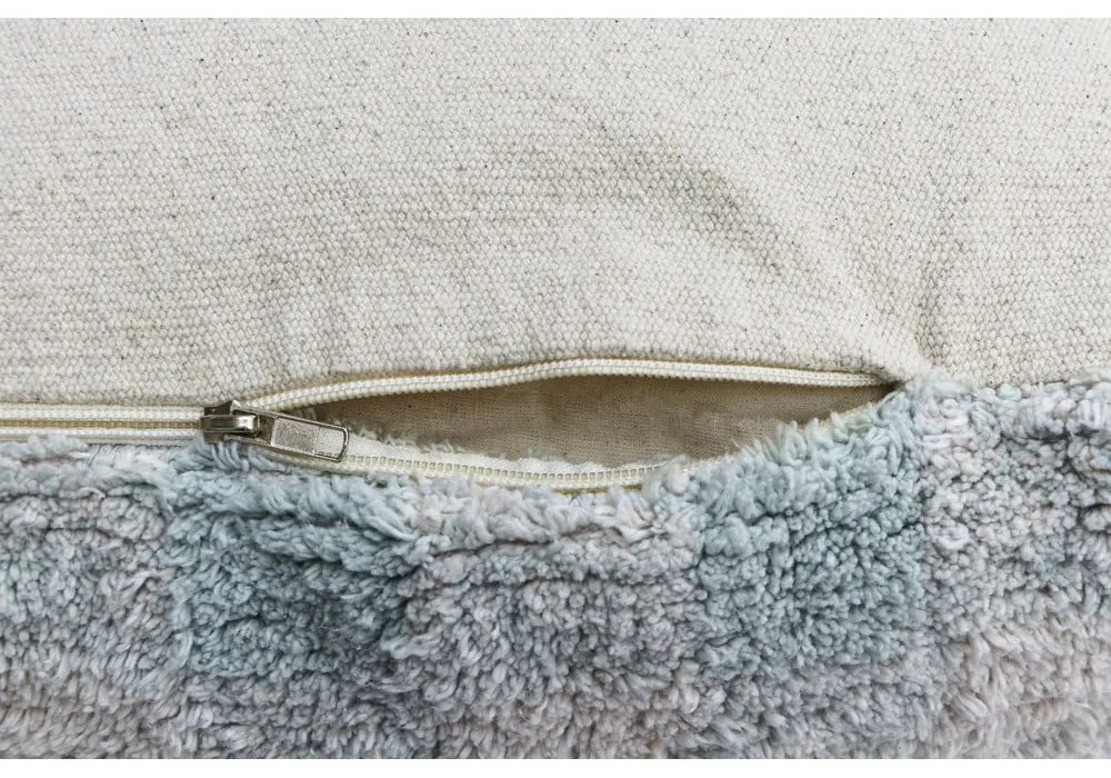 Puf de copii albastru deschis Vichy Blue Sage – Lorena Canals