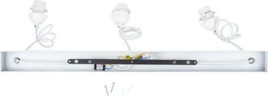 Brilagi - Lustră suspendată pe cablu WABI SABI 3xE27/40W/230V albă