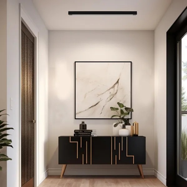 Lampa de tavan LUNGO T8 1xG13/18W/230V negru