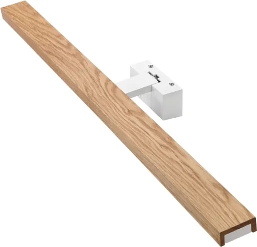 Brilagi - Iluminare LED pentru oglindă de baie 3în1 WOODY MIRROR LED/15W/230V IP44 alb/stejar