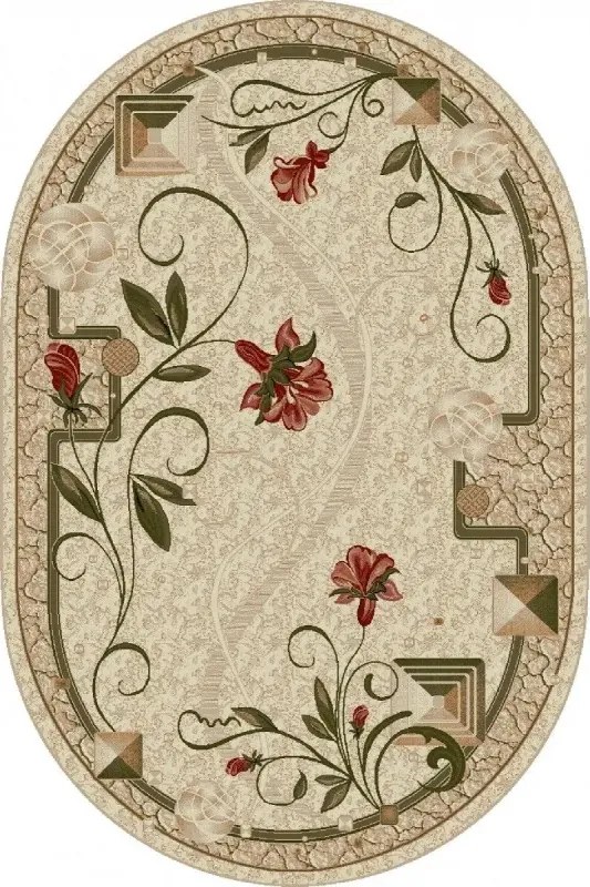 Covor oval Lotus 587-116 Selectează mărime: 100 X 200