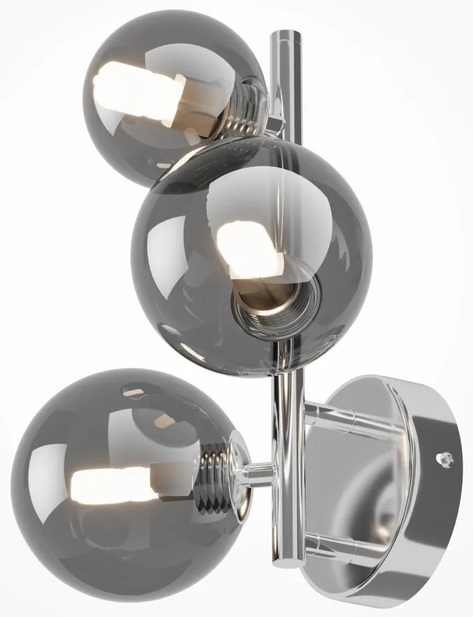 Aplica perete moderna design deosebit Dallas 3 crom