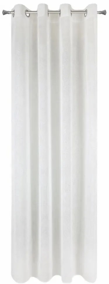 Perdea albă cu model cusută 140 x 250 cm Lungime: 250 cm