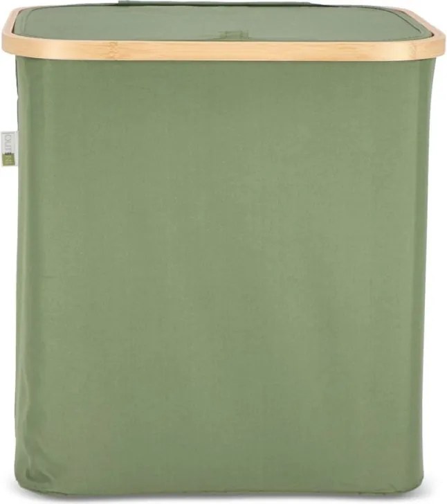 Cos pentru rufe NOLVIO 50 L, verde
