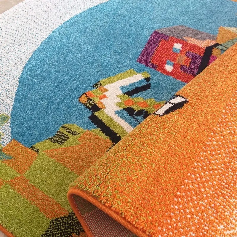 Covor pentru camera copiilor MINECRAFT Lăţime: 200 cm | Lungime: 290 cm